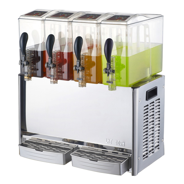 10LX4 Four tank juicer dispenser   