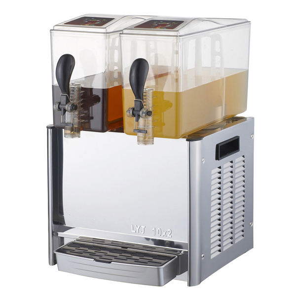 10LX2 Two tank juicer dispenser 