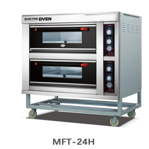 2 deck 4 tray  electric oven